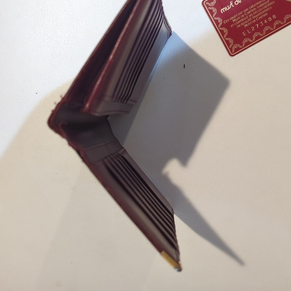 Cartier bourdeaux long wallet with Card - Picture 14 of 16